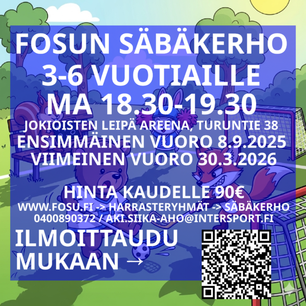 Ilmoittaudu mukaan kauden 2025 Säbäkerhoon!