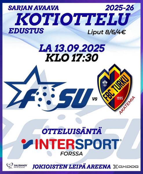 Kauden eka matsi tulossa!