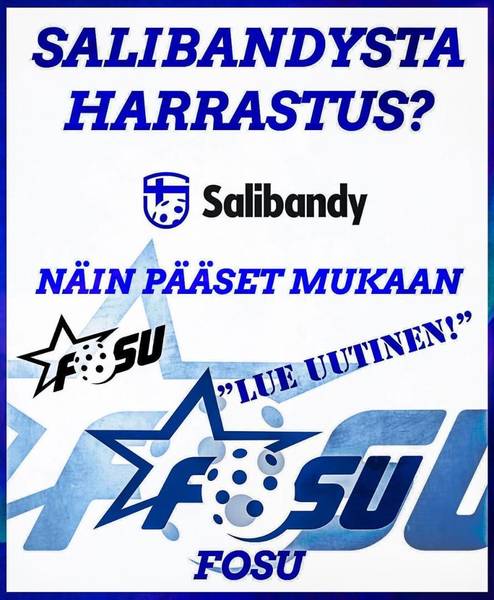 Salibandysta harrastus? Näin pääset mukaan