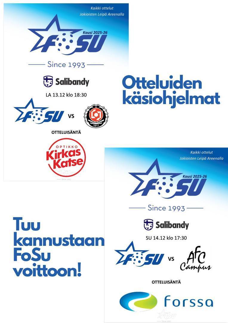 Edustus: tuplaviikonlopun käsiohjelmat - ota talteen!