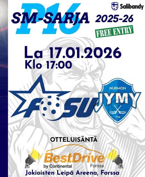 P16 SM-sarjaa Forssassa