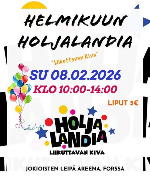 Paukkupakkasten Holjalandia su 8.2.2026