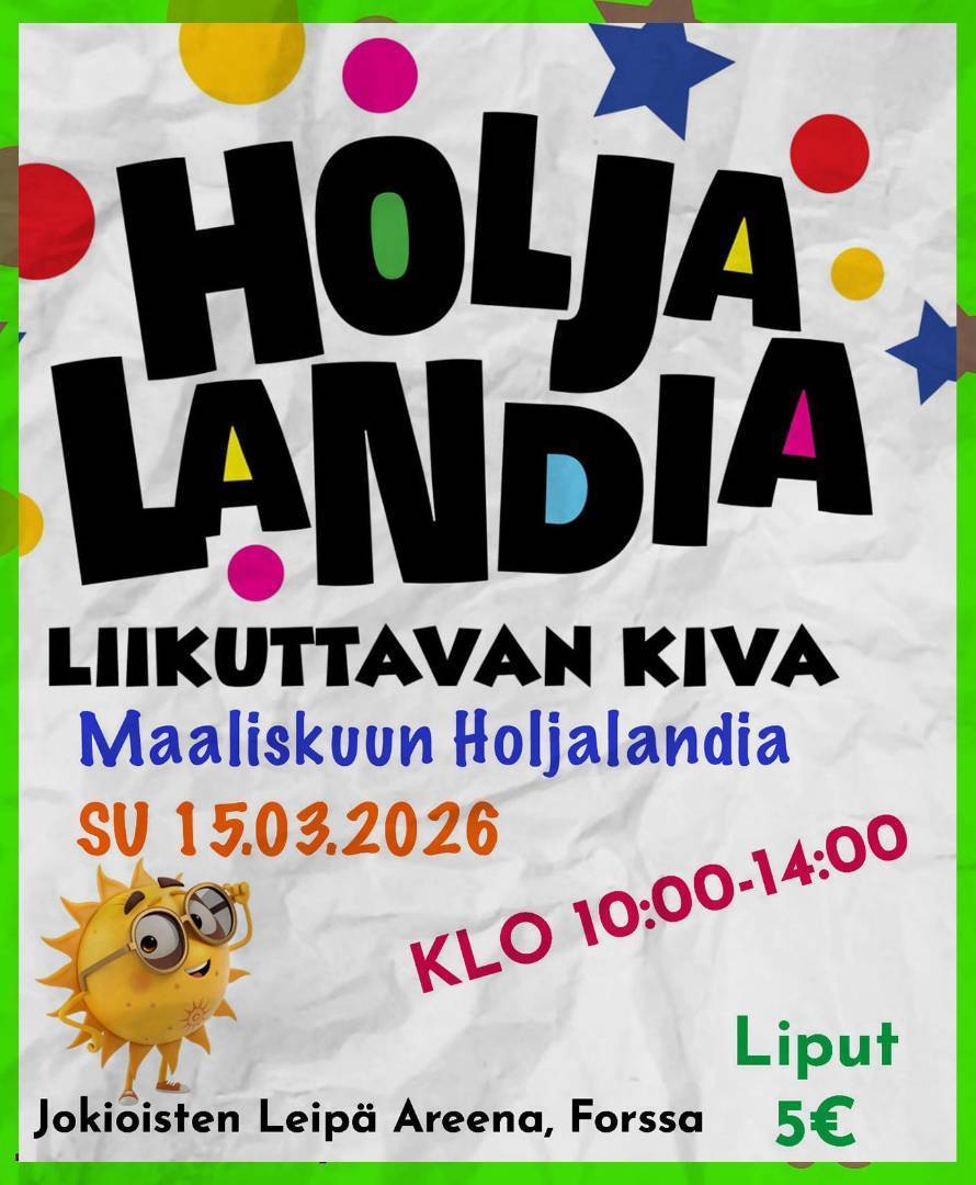 Maaliskuun Holjalandia 15.3.2026