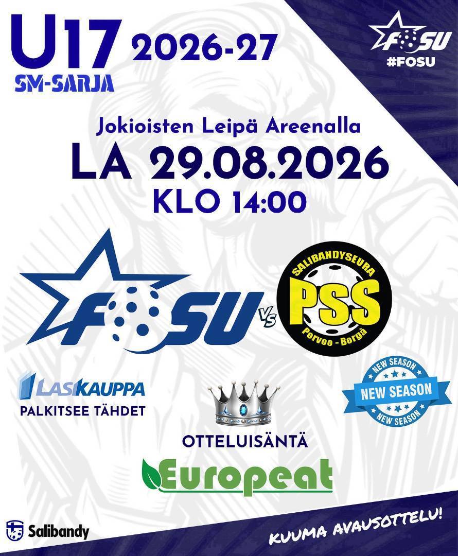 🔹U17 SM-sarja alkaa🔹