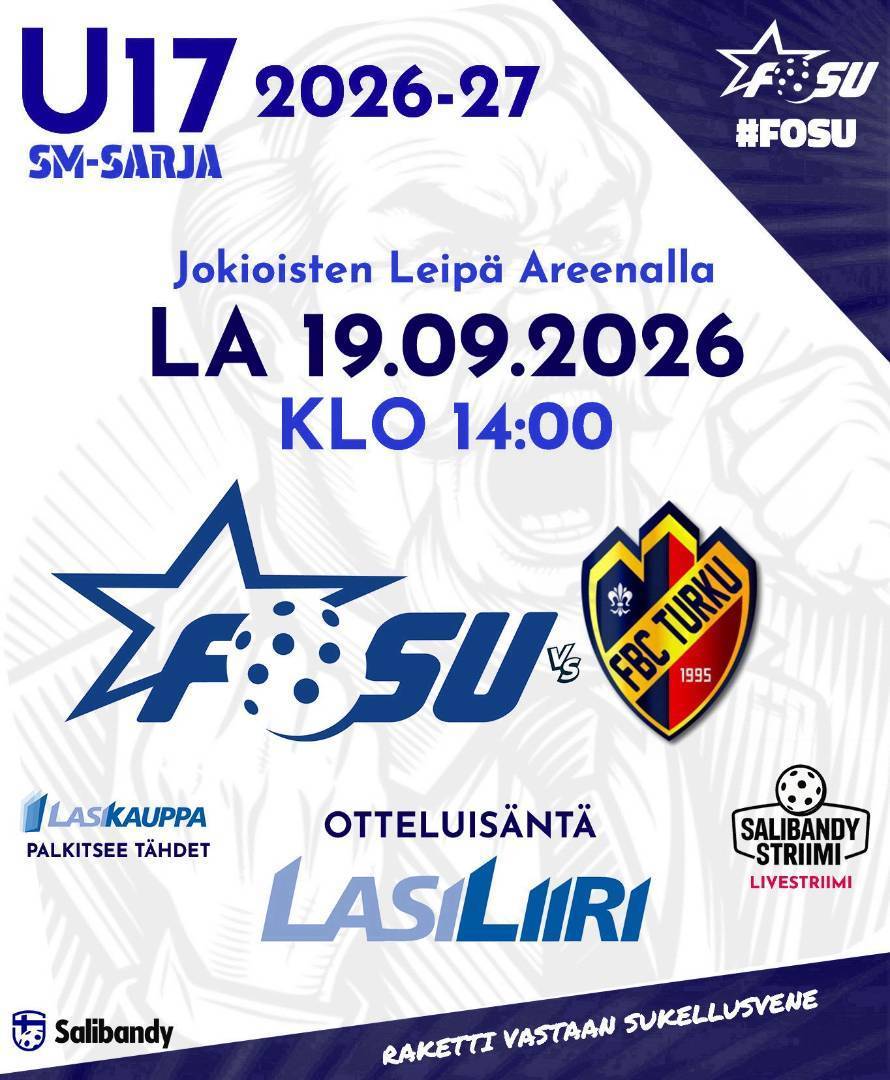 🔹U17 SM-Sarja: TALO TÄYTEEN!🔹