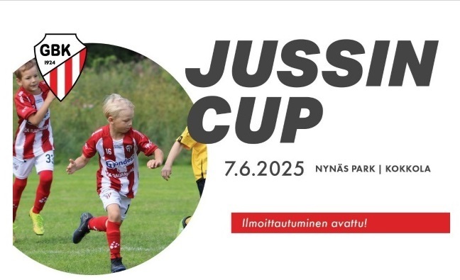 Jussin cup 2025 ilmoittautuminen avattu / anmälan öpppnad