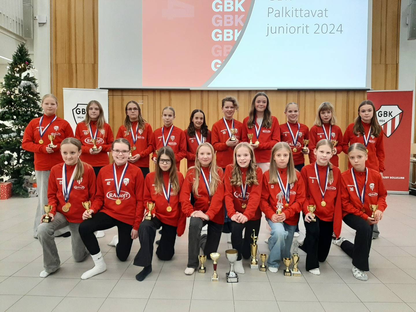 Olemme vuoden juniorijoukkue 2024!