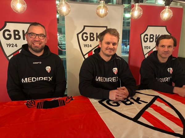 GBK:s tränare/GBK:n valmentajat: Hohenthal och/ja Mannström