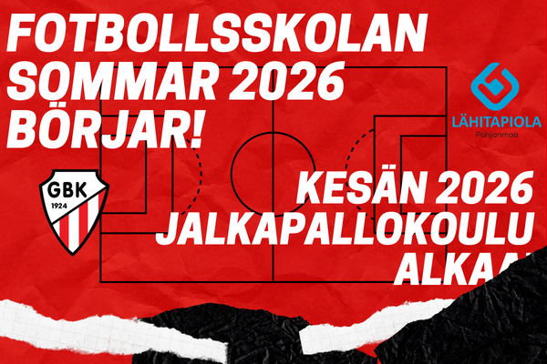 Sommar 2026 LokalTapiola Fotbollsskola/Kesän 2026 LähiTapiola Jalkapallokoulu