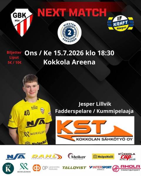 Dagen före /Kokkola Cupin etkot!
