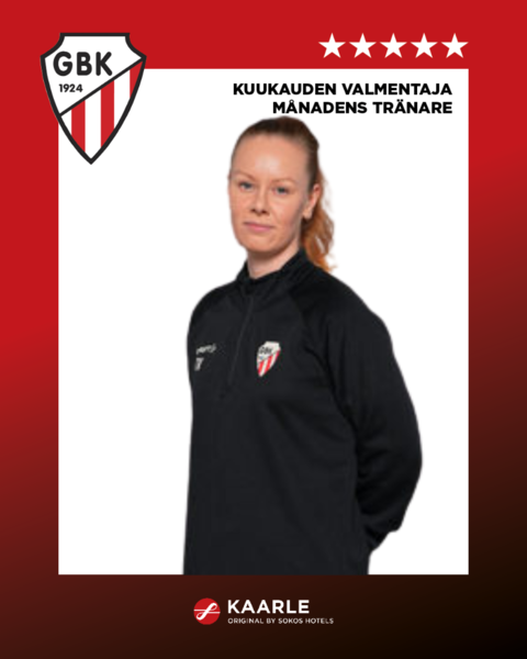GBK:n kuukauden valmentaja on Tiia-Maria Karvonen