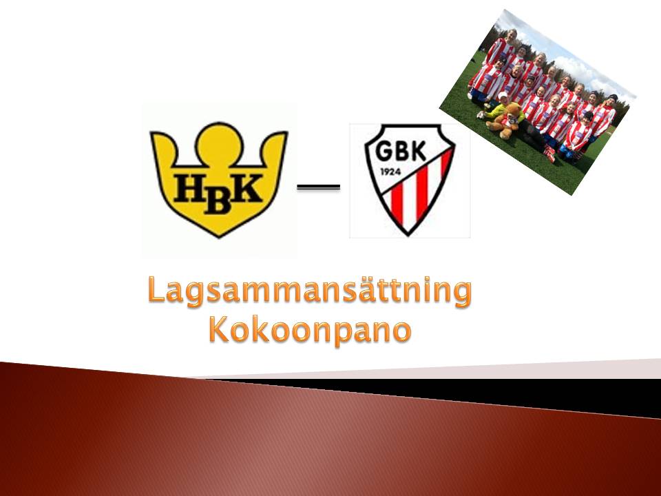 HBK 02 - GBK torstaina. Kokoonpano