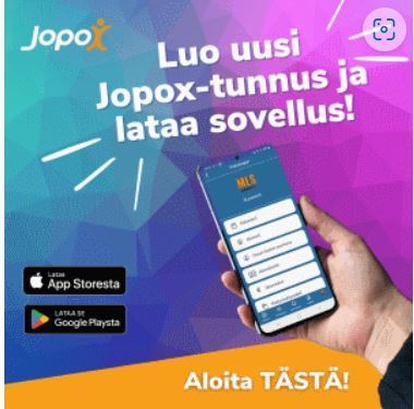 Jopox+ käyttöönotto