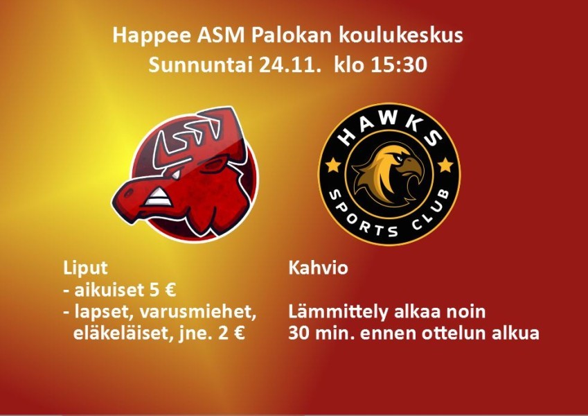 ASM Happee vs Hawks