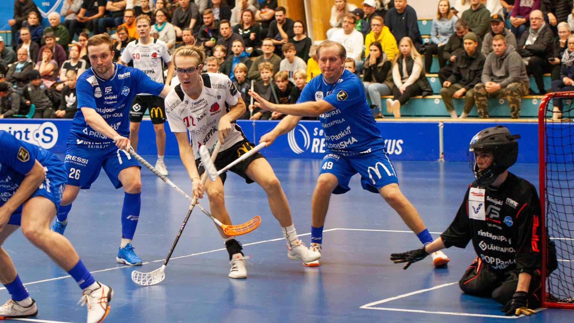 Synkkä ilta Seinäjoella - 3 pointtia Jymy-pelistä