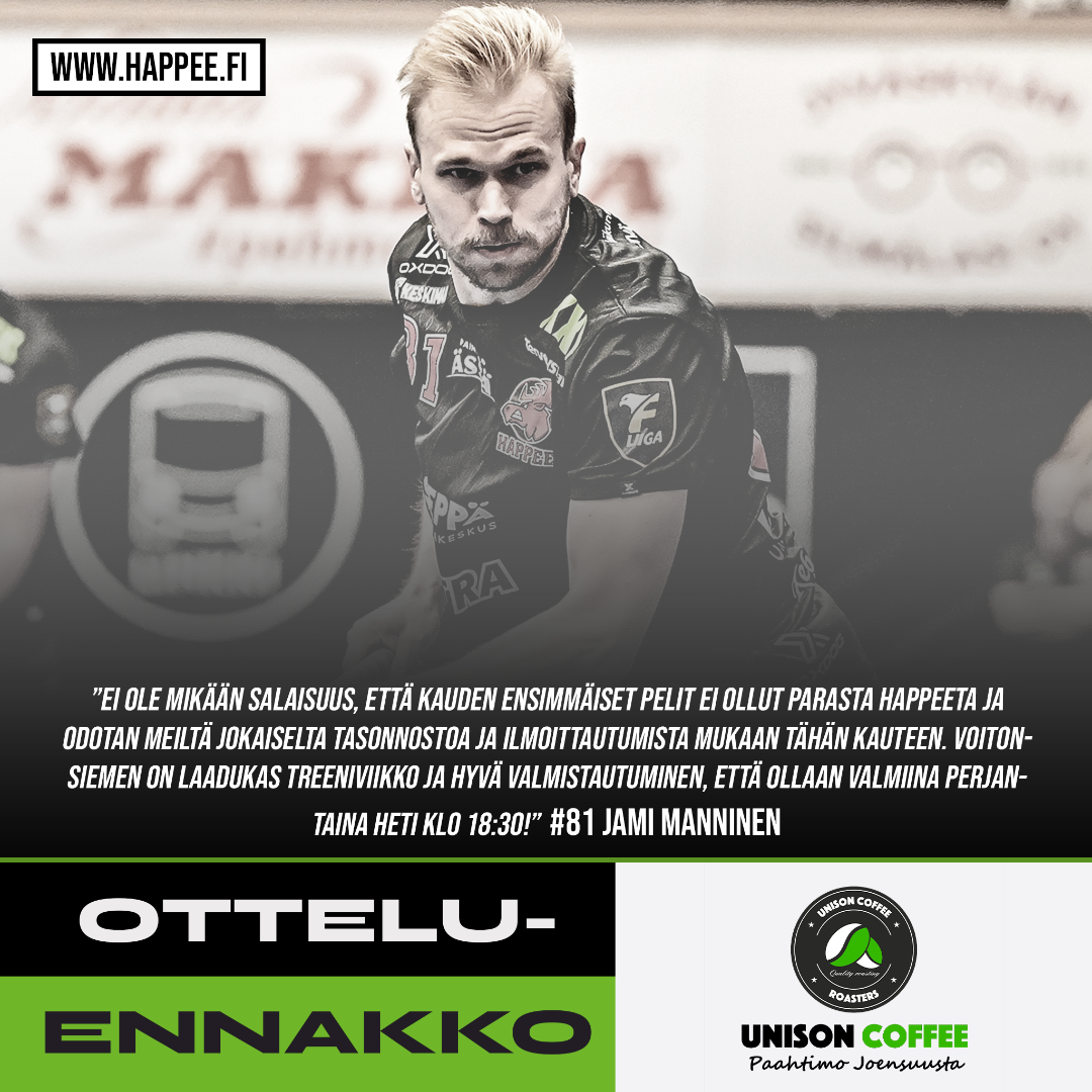 Otteluennakko - Tasonmittaus viikonloppu