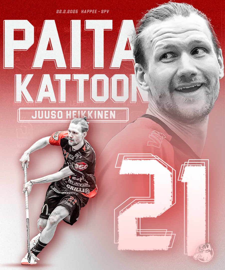 Happee jäädyttää Juuso Heikkisen pelinumeron #21