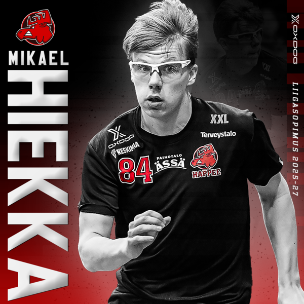 Mikael Hiekalle kaksivuotinen liigasopimus!