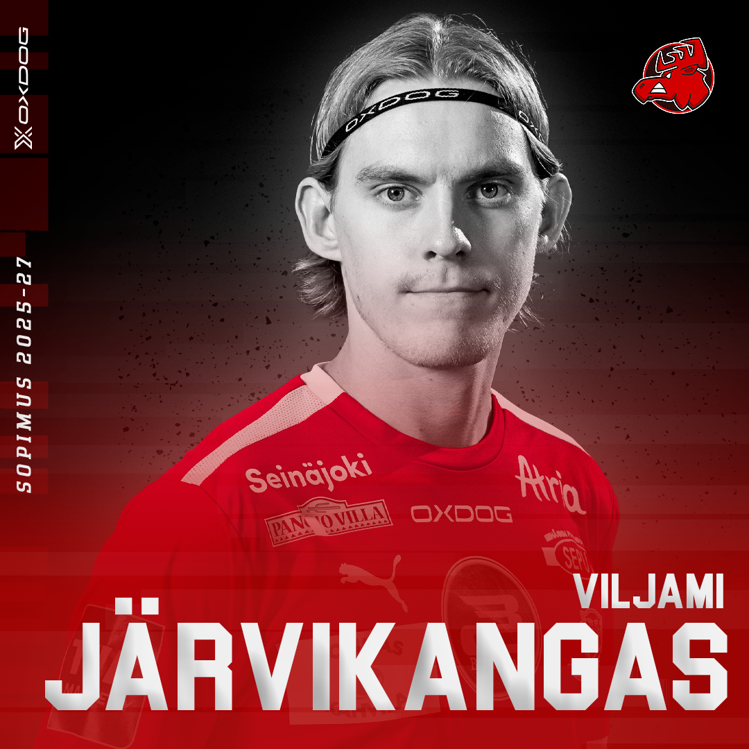 Viljami Järvikangas vahvistaa Hirvilaumaa kaksivuotisella sopimuksella!
