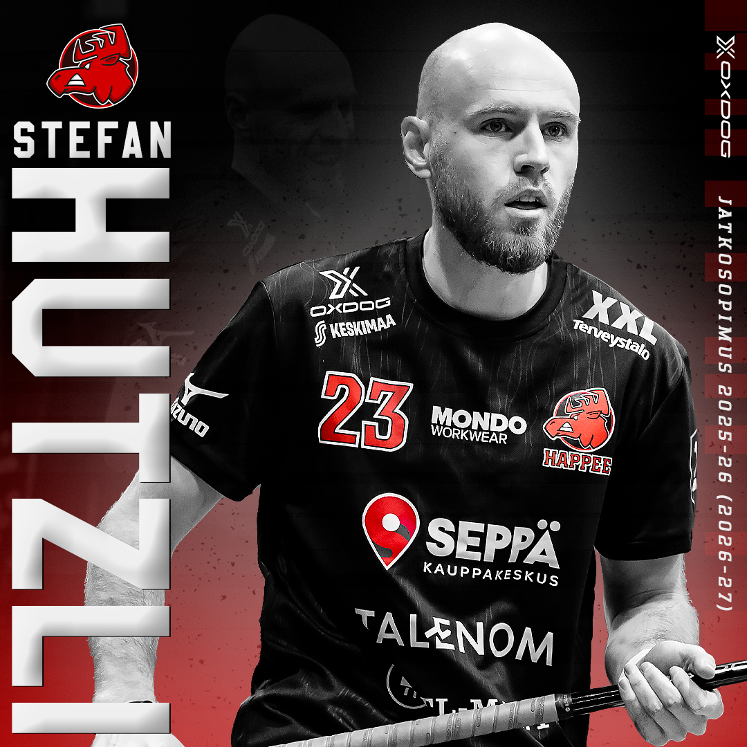 Stefan Hutzli jatkaa Happeessa 1+1 vuotisella sopimuksella!