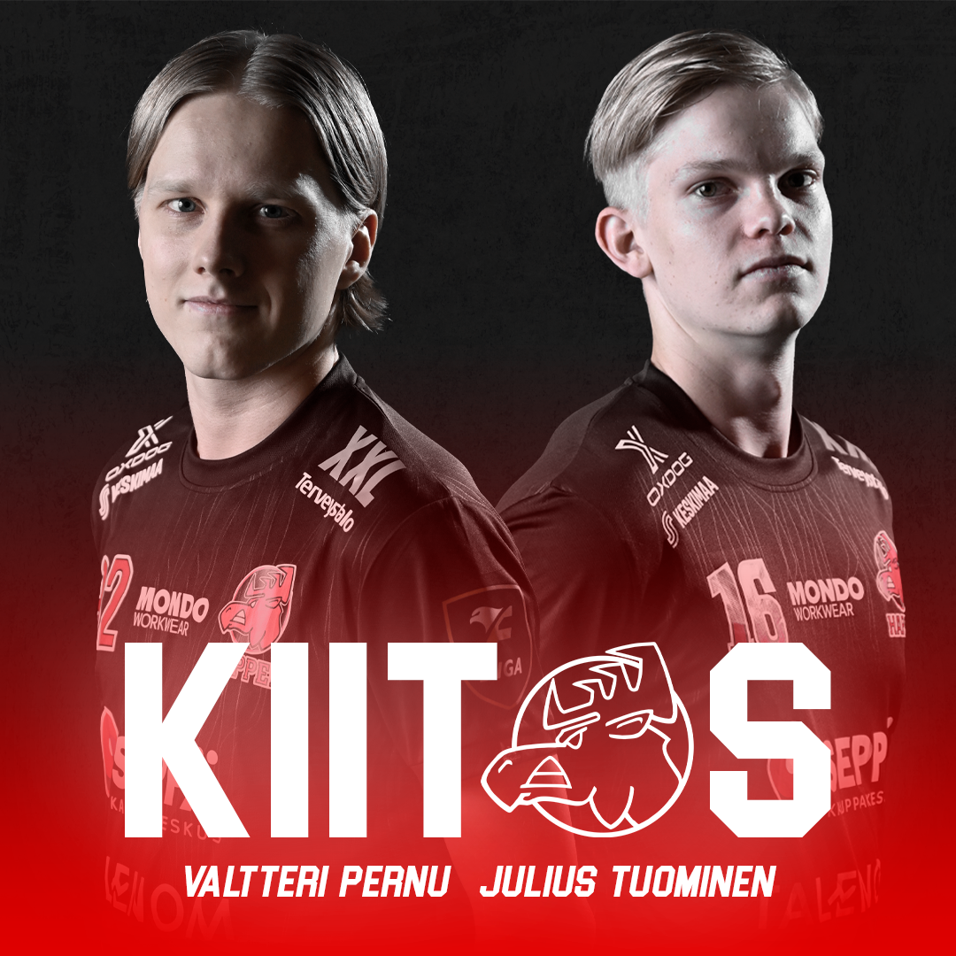 Kiitos Valtteri Pernu ja Julius Tuominen!
