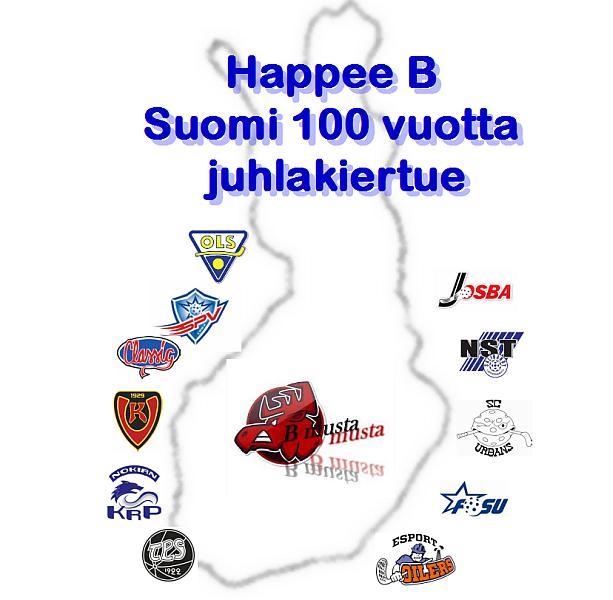 Happee B Suomi 100 vuotta Juhlakiertue