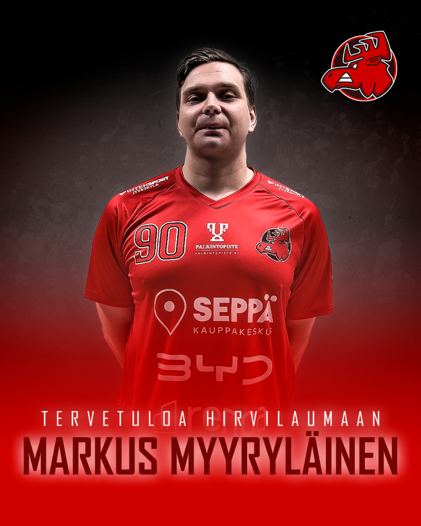 Tervetuloa Hirvilaumaan Markus Myyryläinen!
