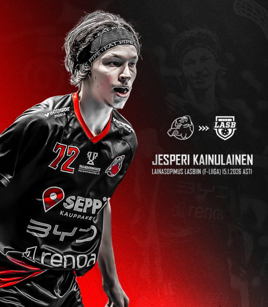 Kutsu liigaan - Jesperi Kainulainen lainasopimuksella LASBiin 15.1. saakka