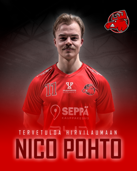 Tervetuloa Hirvilaumaan Nico Pohto!