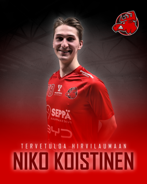 Tervetuloa Hirvilaumaan Niko Koistinen!