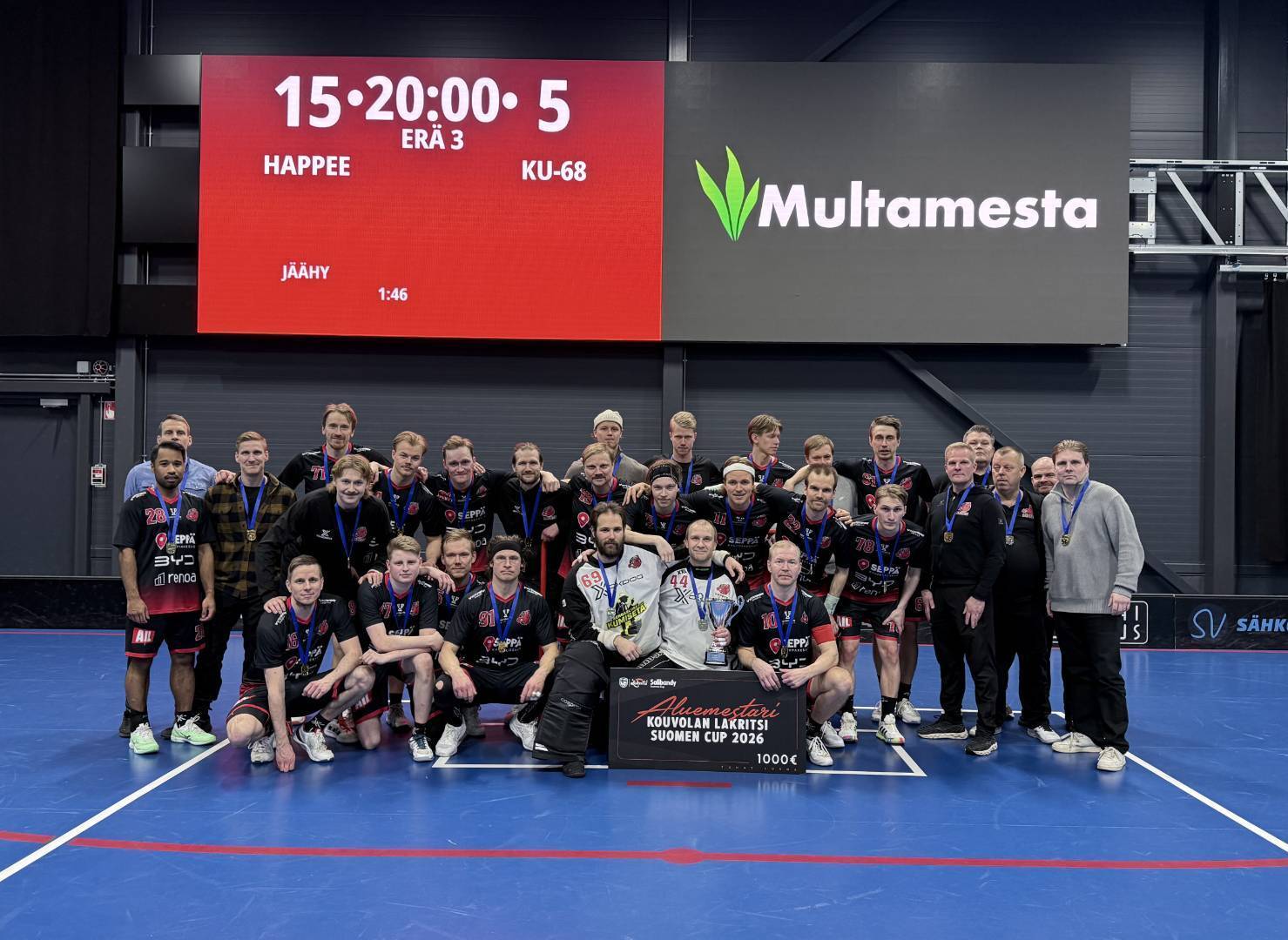 Hirvilauma jyräsi Suomen Cupin läntisen alueen mestaruuteen!