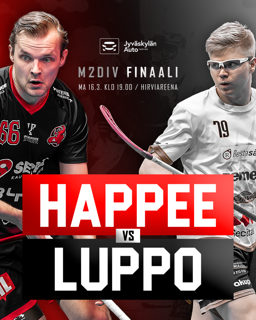 Kakkosdivarin mestaruus ratkotaan Happeen ja Lupon välillä