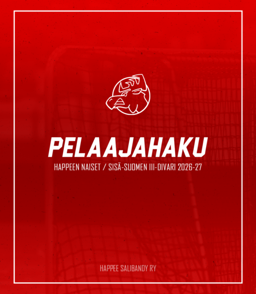 Happee perustaa naisten sarjajoukkueen kaudelle 2026-27!