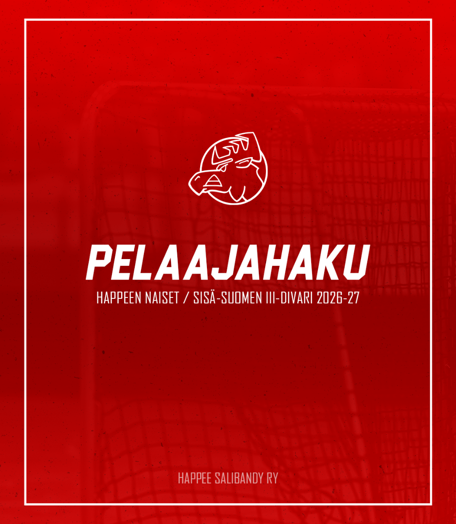 Happee perustaa naisten sarjajoukkueen kaudelle 2026-27!