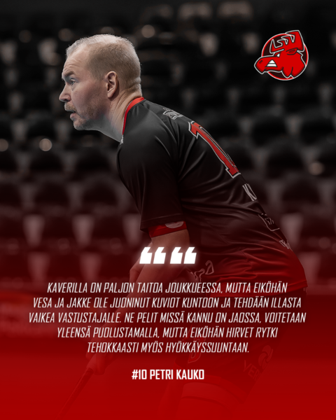 Finaaliennakko - "Ne pelit missä kannu on jaossa, voitetaan yleensä puolustamalla"