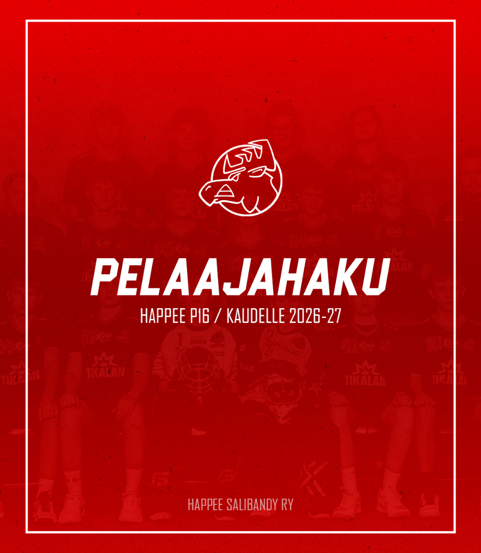 Pelaajahaku P16 Hirvilaumaan on nyt auki!