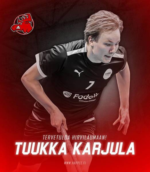 Tervetuloa Hirvilaumaan Tuukka Karjula - "Taitava ja liikenopea hyökkääjä"