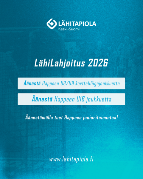 LähiLahjoitus-yleisöäänestys jälleen käynnissä!