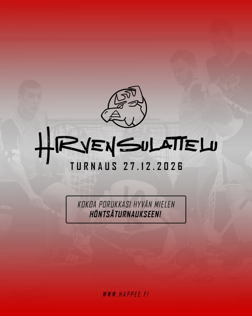 Hirvensulattelu -höntsäturnaus 27.12. Hirviareenalla!