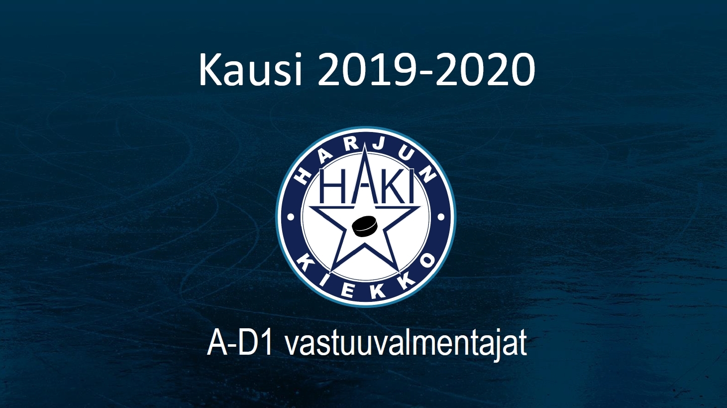 Valmentajat A-D1 kausi 2019-2020