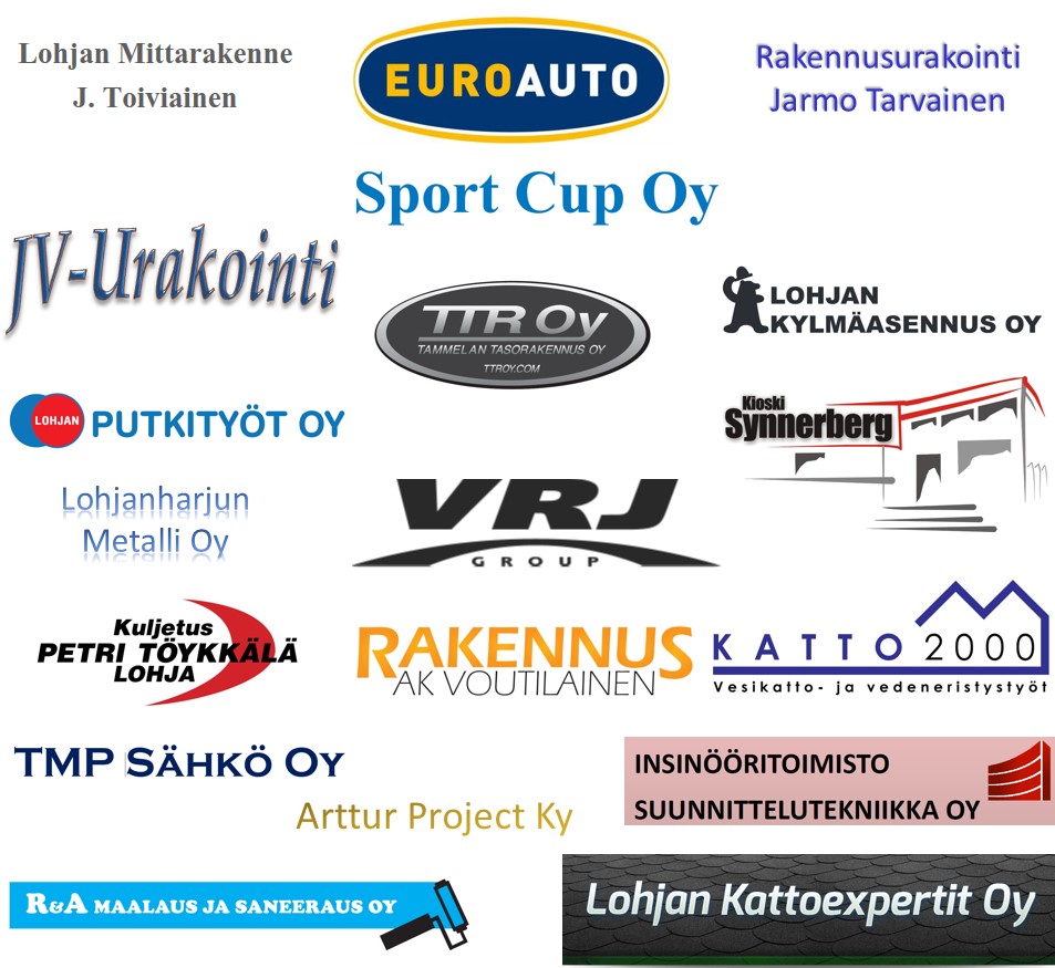 Kaudella 2014 - 2015 meitä tukemassa: