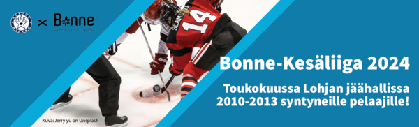 Bonne-Kesäliiga 2012-2013 syntyneille! Ilmoittaudu 5.5. mennessä.