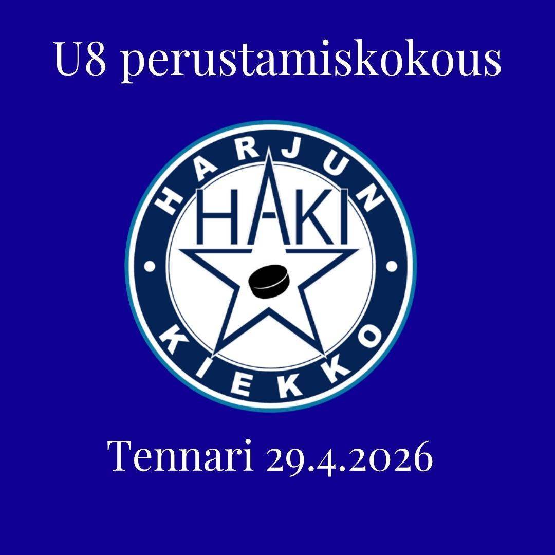 Harjun Kiekko perustaa U8 joukkueen!