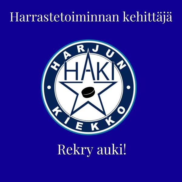 Sinustako harrastetoiminnan kehittäjä?