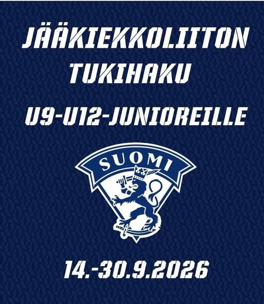 Tukihaku U9-U12 ikäluokille on käynnissä!