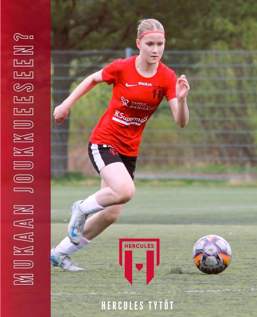 Tule mukaan Herculesin tyttöjoukkueisiin!