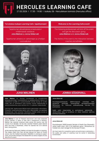 Learning Cafe perjantaina 27.3.