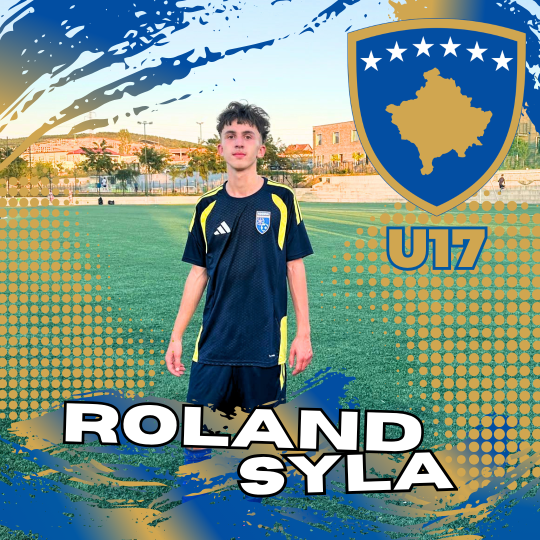 Roland Syla Kosovon nuorisomaajoukkueen leirillä