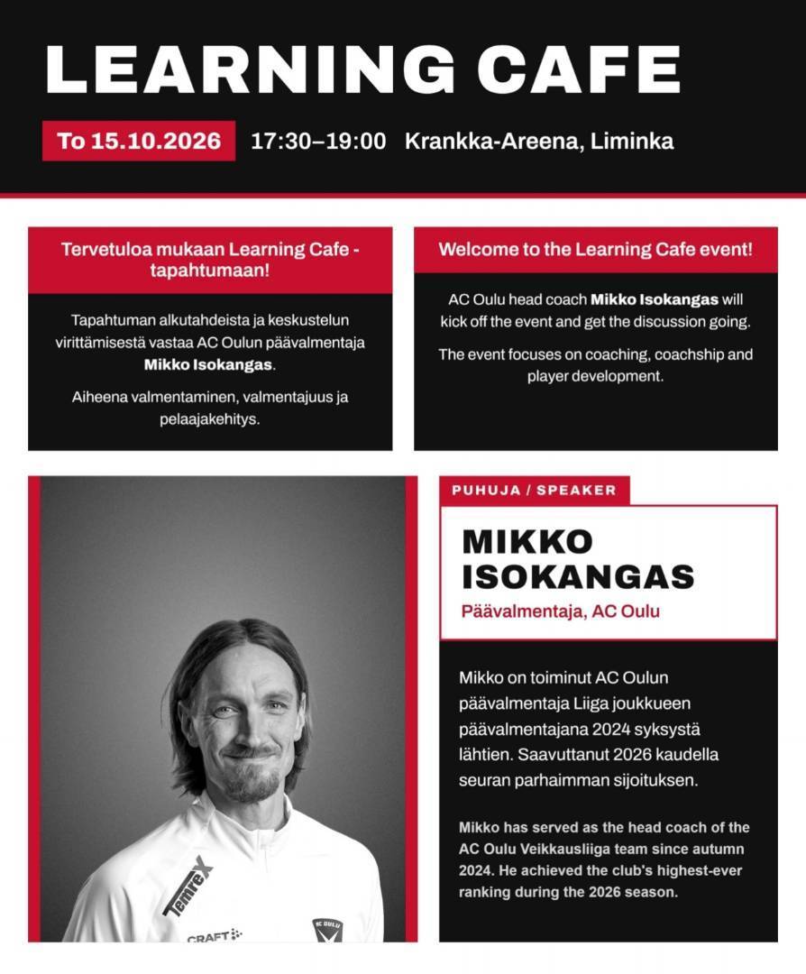 Learning Cafe Liminka - Mikko Isokangas