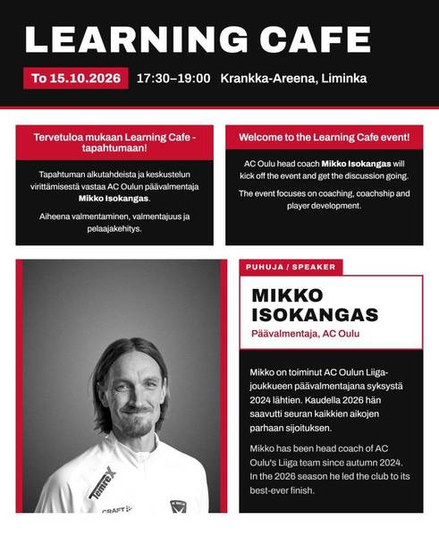 Learning Cafe Liminka - Mikko Isokangas